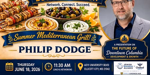 Jewish Business Lunch - Summer Mediterranean Grill