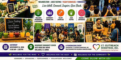 Wellness Glow: Wellness Fair, Juice Tasting & Talent Showcase