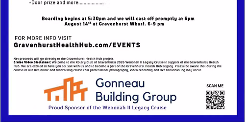 Wenonah Legacy Cruise
