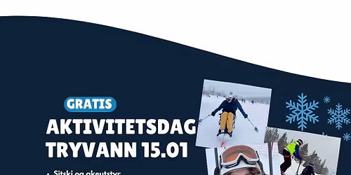Aktivitetsdag i Tryvann med sitski og aking!