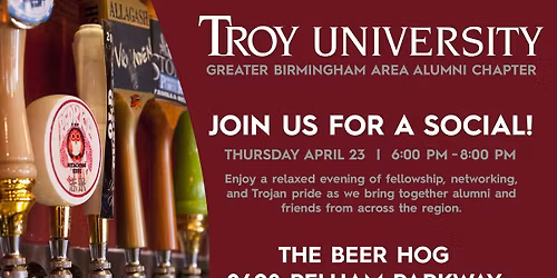 Troy University Greater Birmingham Area Alumni Chapter Social