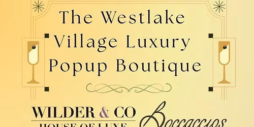 Westlake Village Pop Up Boutique