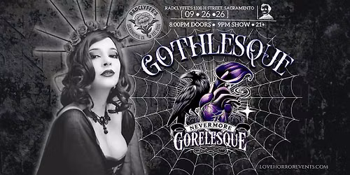 Gothlesque Cabaret 2026 Presented by Nevermore Gorelesque