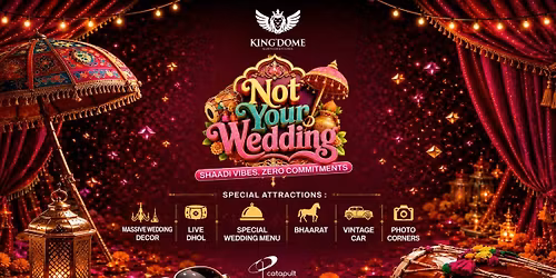 Not Your Wedding \u2013 Shaadi Vibes, Zero Commitments