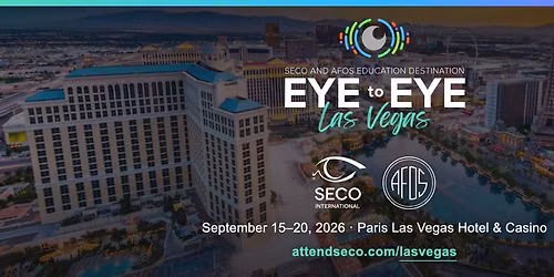 SECO + AFOS Eye to Eye Las Vegas