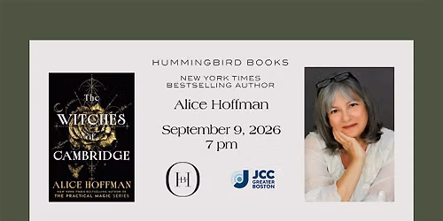 An Evening of Conversation with Alice Hoffman