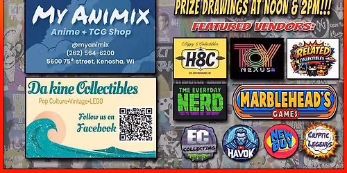SLAM-CON: Toys, Comics, Cards, Games, and more!