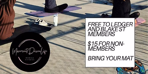 Sunrise Yoga at The Ledger