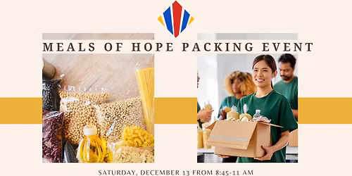 Meals of Hope Packing Event