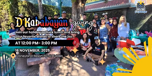 2025 D*Kababayan-giving Potluck