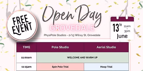 FREE Open Day! 