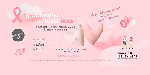 Randonnée Octobre Rose