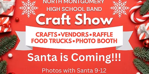 North Montgomery Craft Show\/Vendor Event