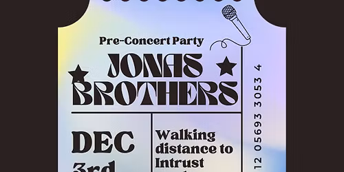 Pre-Concert Jonas Brothers Social