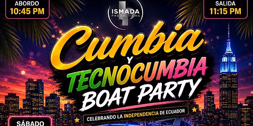 Cumbia & Tecnocumbia Boat Party | Banda en Vivo