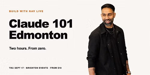 Actually Use AI In Your Business \u00b7 No Experience Needed \u00b7 Edmonton Sept 17