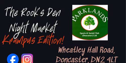 The Rook's Den Doncaster- Krampus Edition!- 11th Dec 25