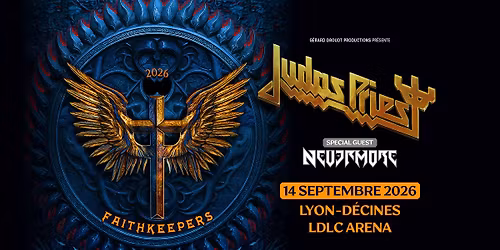 JUDAS PRIEST |  LYON | LDLC Arena