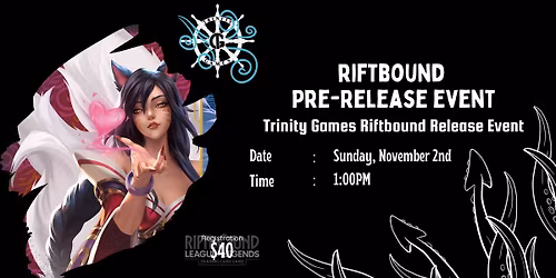 Riftbound Pre-Release Event