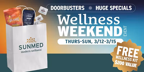 \ud83c\udf89 Sunmed Wellness Weekend! \ud83c\udf89