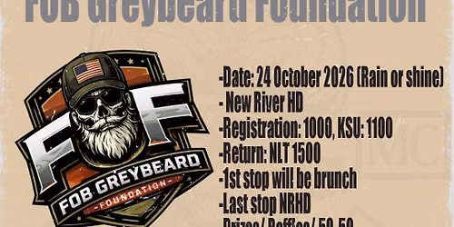 Old Corps Heretics MC 1st Annual Suicide Prevention & Awareness Poker Run