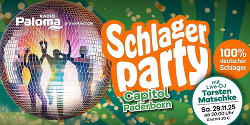 Die Radio Paloma Schlagerparty in Paderborn
