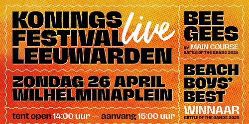 Konings Festival Leeuwarden