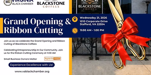Ribbon Cutting: BlackStone Coffees