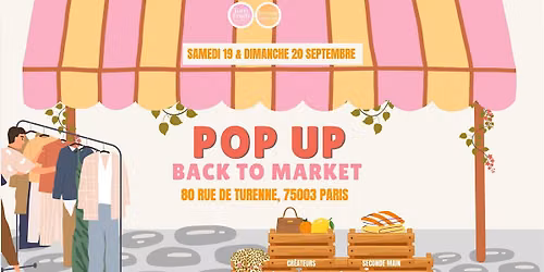 Pop up Back to Market