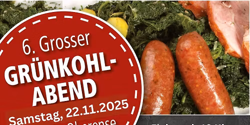 6. Großer Grünkohlabend der Genussfreunde🥬