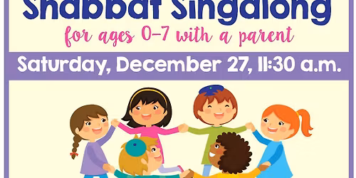 Shabbat Singalong for Young Families