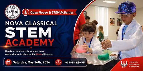 Open House - Nova Classical STEM Academy - Tuition-Free Charter School