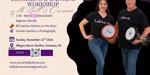 Drumming & Dancing Workshop