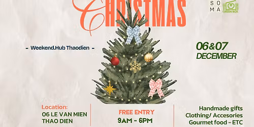 Christmas Market at Soma x Weekend.Hub 6-7 Dec