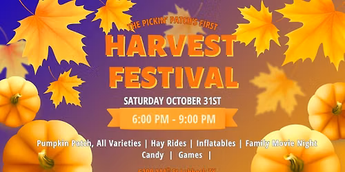 The Pickin' Patch's Harvest Festival!