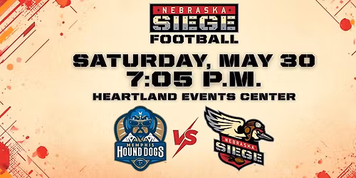 Memphis Hound Dogs @ Nebraska Siege