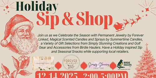Holiday Sip & Shop