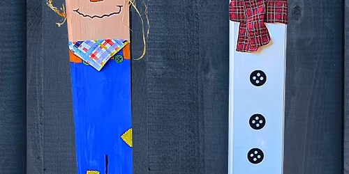 DIY Reversible Porch Leaner