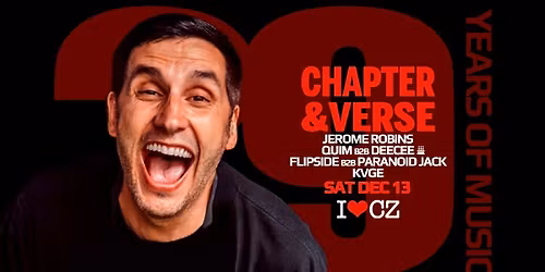 CHAPTER & VERSE | 29 YEARS OF MUSIC AT CZ