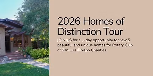 Annual Homes of Distinction Tour