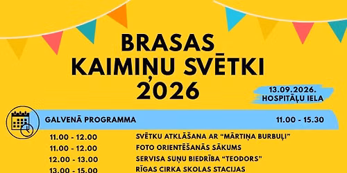 BRASAS KAIMI\u0145U SV\u0112TKI 2026