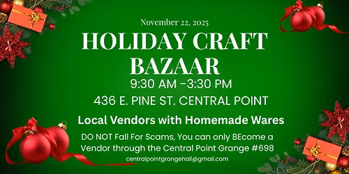 Holiday Bazaar (Don't Fall for Scammers)