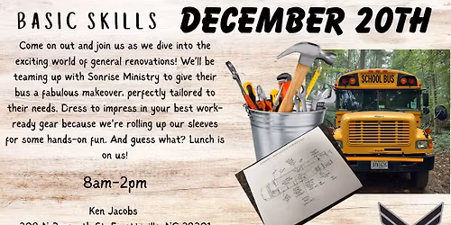 Basic skills ministry December