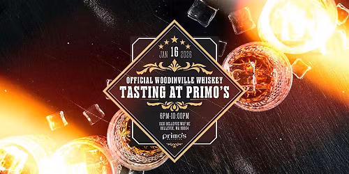 Official Woodinville Whiskey Tasting at Primo's