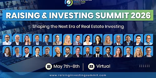 Raising & Investing Summit 2026 Charlotte, NC (Virtual)