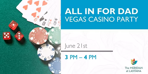 All In for Dad: Vegas Casino Party