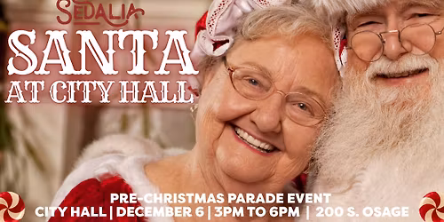 Santa at City Hall: Pre-Christmas Parade Event