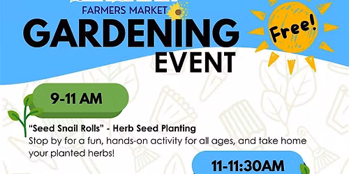 Lealman Farmers Market - Gardening Event