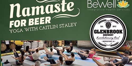 Namaste for Beer: Yoga at Glenbrook Brewery