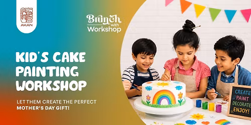Kids Cake Painting Workshop